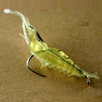 Soft Shrimp Lure with Hook, 4 cm (1.6 in), 1.3 g (0.05 oz)
