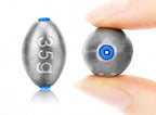 Olive Egg Sinker, Plastic Core Lead, 1-500 g (0.04-17.6 oz) – product photo