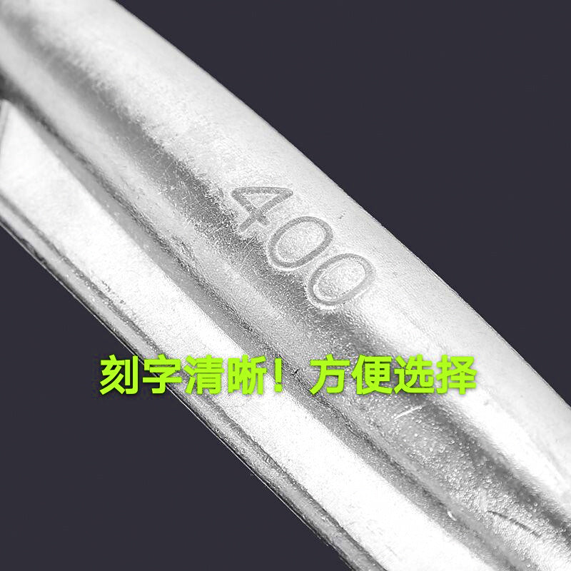 Shark Fin & Bullet Sinker Weights, 1.8–141 oz (50 g–4 kg) – product photo