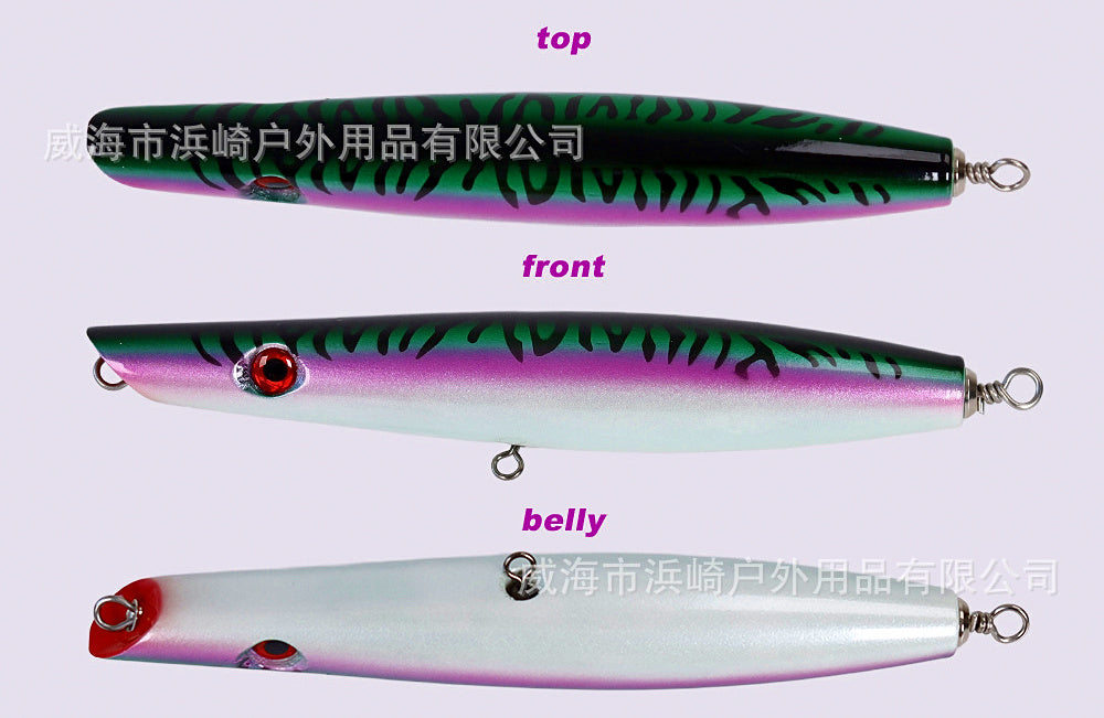 Wooden Surface Pencil Lure, 23 cm, 92 g (3.2 oz) – product photo