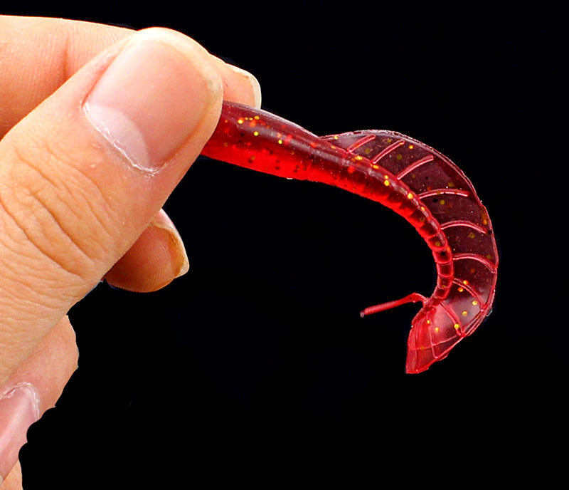 Curly Tail Grub Soft Baits, 10-Pack, S/M/L, Rigs Available – product photo