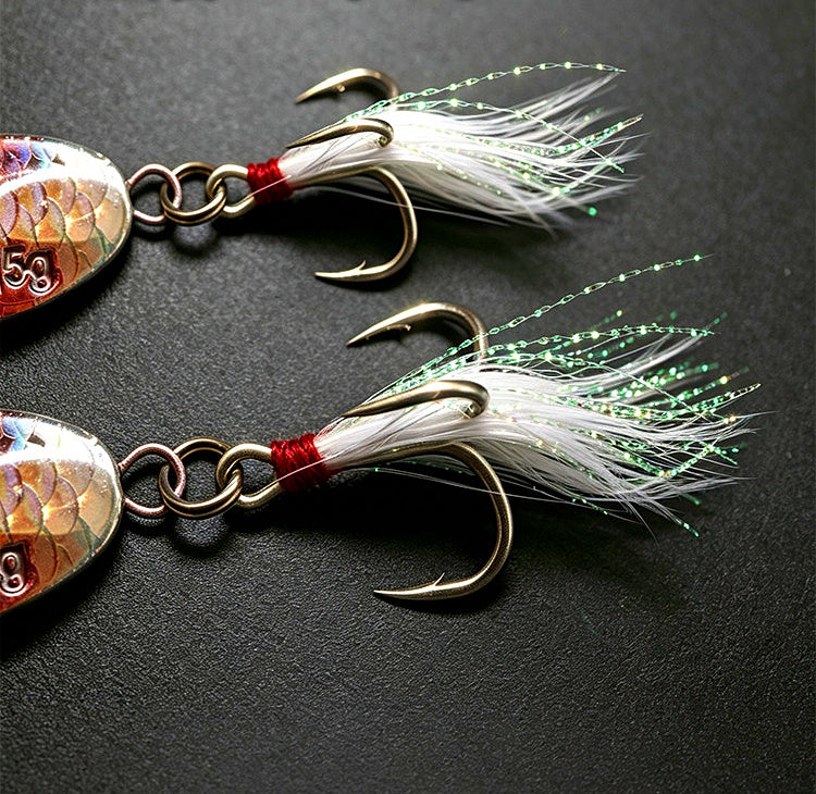 Thumb Metal Jig, Feathered Treble Hook, 5–20 g (0.18–0.71 oz) – product photo