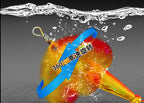 Spinner Lure with Feather Treble Hook, 4.5–20 g (0.16–0.71 oz) – product photo