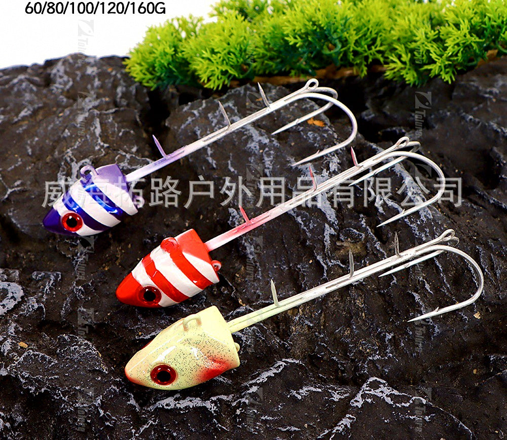 Double Hook Tenya Jig for Cutlassfish, 60–160 g (2.1–5.6 oz) – product photo