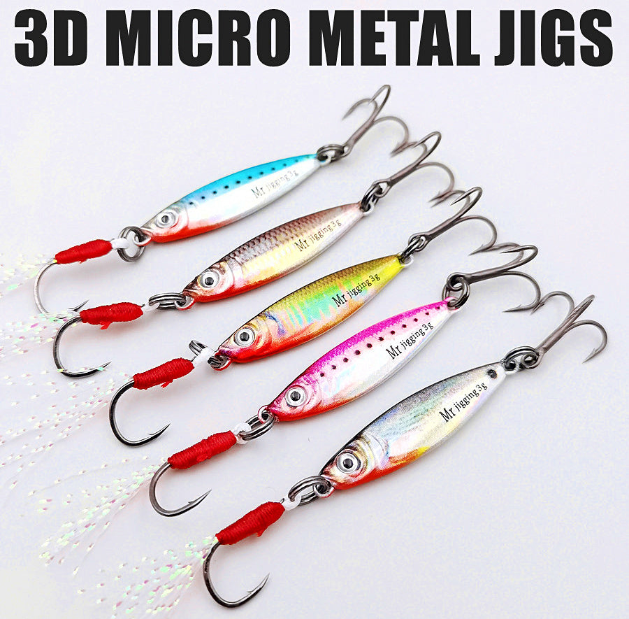 Mini VIB Metal Blade Bait, 1.5 / 3 / 5 g (0.05–0.18 oz) – product photo
