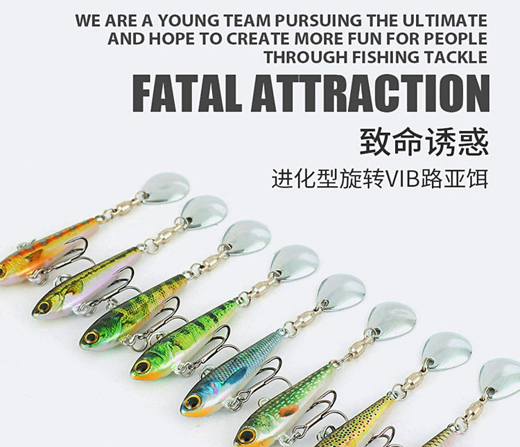 Spinning Tail VIB Lure, 7.6 g & 19 g (0.3 & 0.7 oz) – product photo