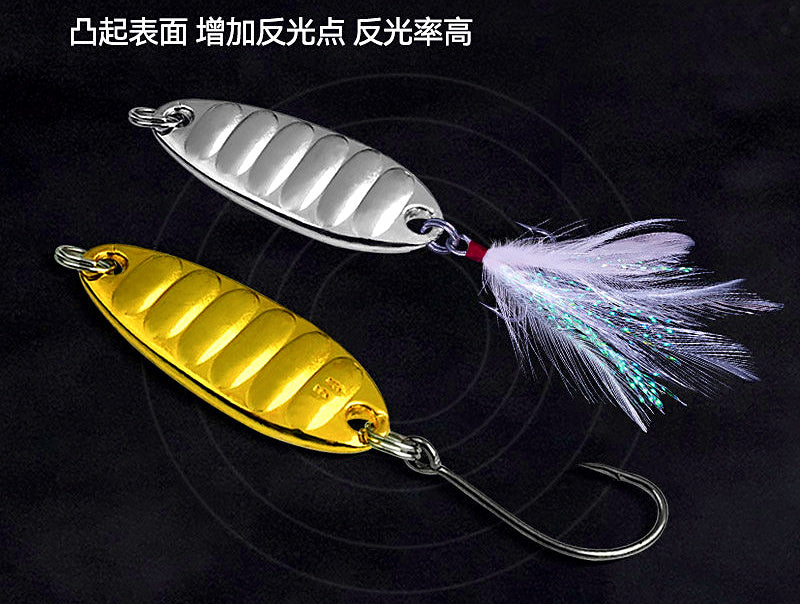 Micro Flat Spoon Lure Set, 1.5–12 g (0.05–0.42 oz) – product photo