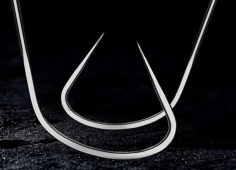 Pre-Tied Double Hook Rigs, 100 Pack, Custom Hook and Line – product photo