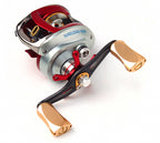 All-Metal Baitcaster Reel Handle, S-Bend Arm, Flat Knobs – product photo
