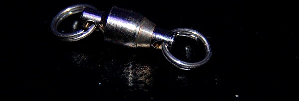 Ball Bearing Swivel with Figure-8 Ring, Stainless, Sizes 1-10 – product photo