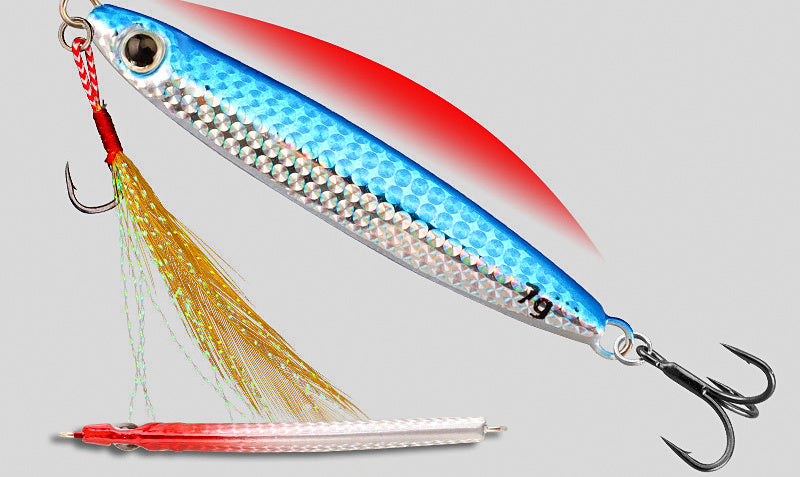Laser Fish-Scale Metal Jig, 7–40 g (0.25–1.4 oz) – product photo