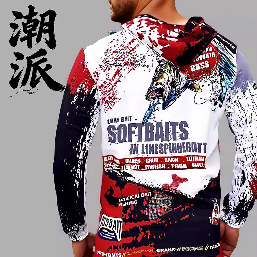 UPF 50+ Sun Protection Fishing Hoodie & Pants Set – product photo