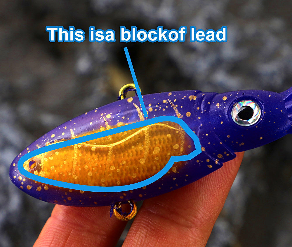 Squid Jig with Hooks, 130 mm, 40 g (1.4 oz) & 50 g (1.8 oz) – product photo