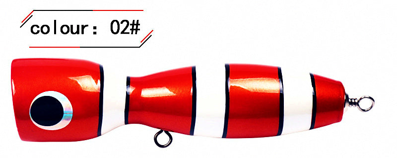 Wooden Popper Lure, 17.5 cm, 120 g (4.2 oz) – product photo