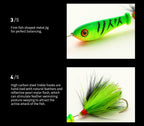 Feathered Spinner Blade Jig, 10 g (0.35 oz), Treble Hook – product photo