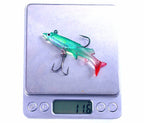 Paddle Tail Soft Swimbait with Lead Jig Head, 4 g & 11 g – product photo
