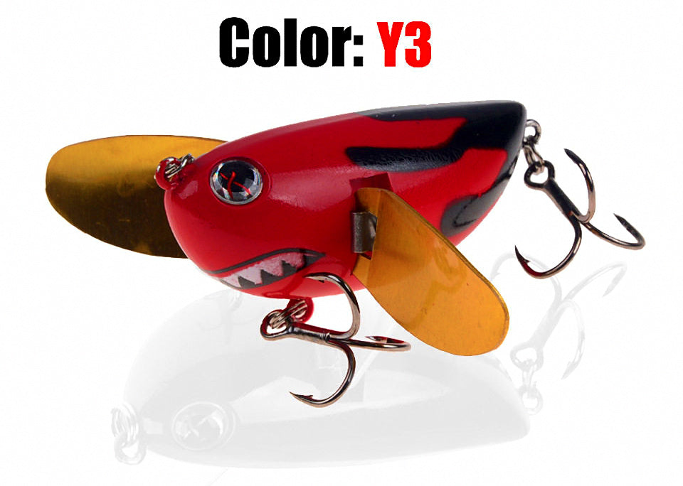 Topwater Propeller Lure, 6 cm (2.4 in) 12.7 g (0.45 oz) – product photo