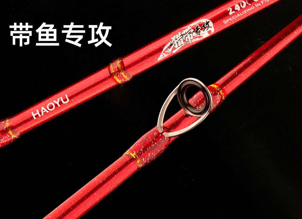 2-Piece Carbon Boat Rod, 2.4–3 m (7 ft 10 in–9 ft 10 in) – product photo