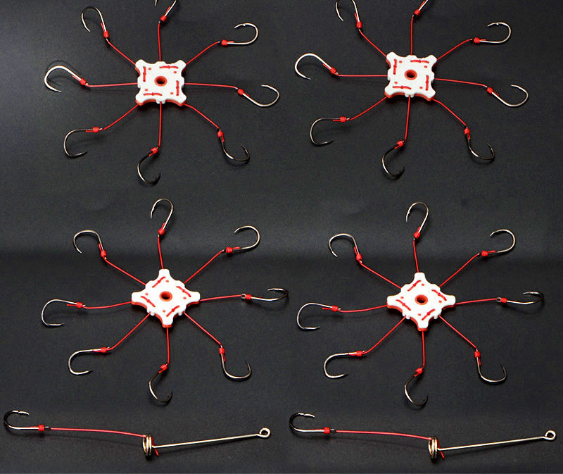 Swivel Flip-Hook Rig Set for Casting, Multiple Sizes – product photo