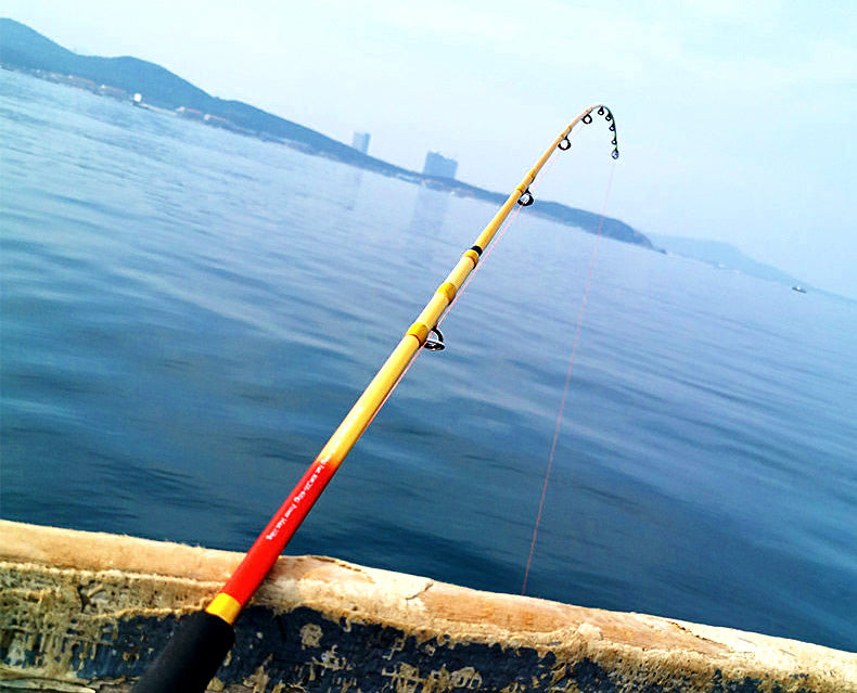 Two-Tip Glow Boat Rod, 1.95–2.1 m (6.4–6.9 ft) – product photo