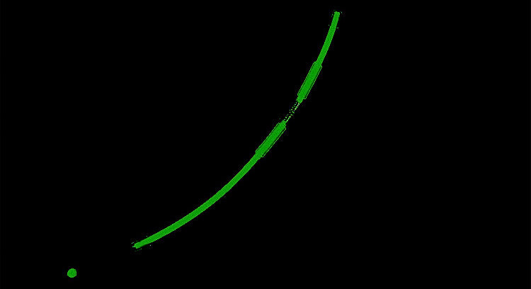 Glow Plastic Anti-Tangle Rig Boom Arms, 5 or 10 Pack – product photo