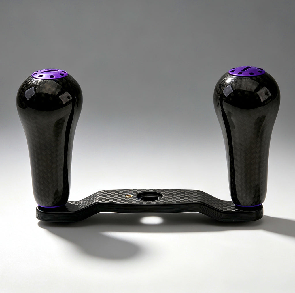 Carbon Fiber Baitcasting Reel Handle, 110 / 120 mm