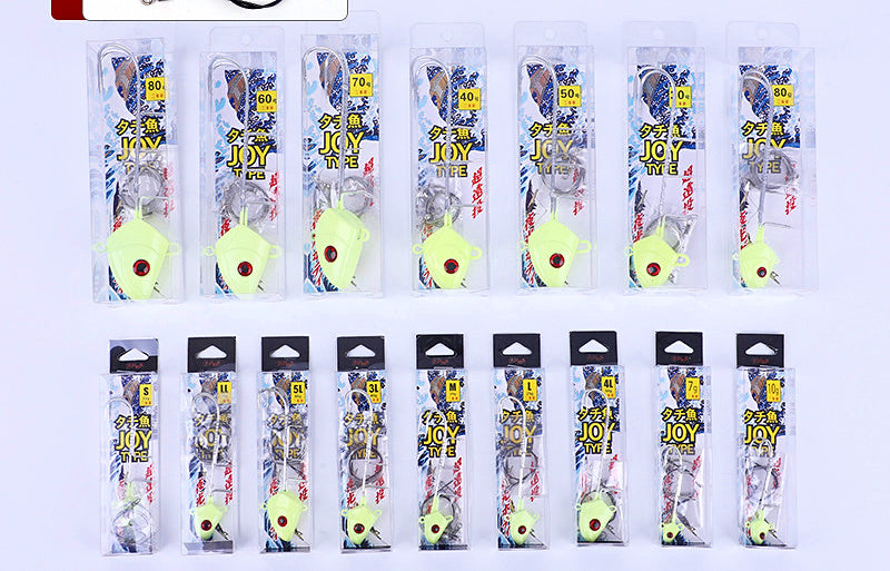Lead Head Double Hook for Cutlassfish, 7–300 g (0.25–10.6 oz) – product photo
