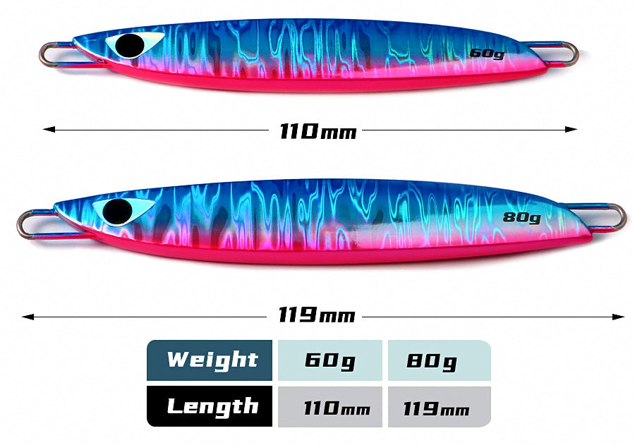 Slow Pitch Jig, Fast Sinking, 40–80 g (1.4–2.8 oz) – product photo