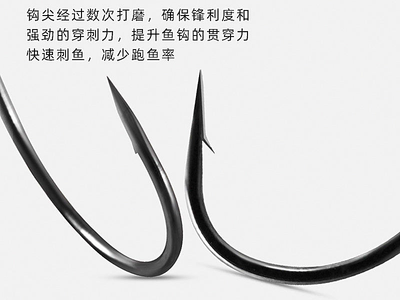 Barbed Loach Hooks, Loose or Pre-Tied Snelled Hooks – product photo