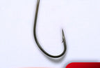 Long Shank Barbed Ring-Eye Hooks, Sizes #1–#36 – product photo