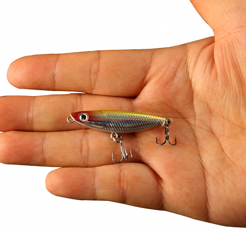 Floating Pencil Bait, 48 mm (1.9 in) 1.8 g (0.06 oz), 3 Hooks – product photo