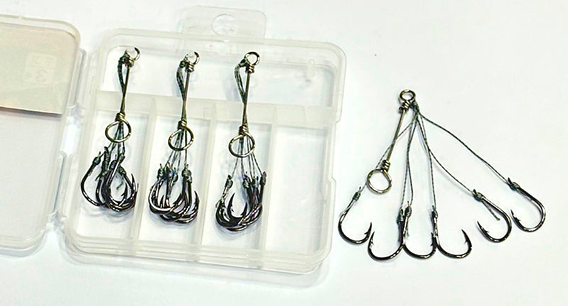 Senmata Explosion Hooks, Barbed, 10-Box Set – product photo