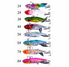 VIB Blade Bait Vibrating Lure, 5 & 5.5 cm, 12 & 16 g – product photo