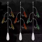 Fly Hook String Rig, 3/5/7 Hooks, Micro Lure Rig