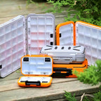 Fishing Tackle Storage Box, Waterproof Lure & Tackle Case – product photo