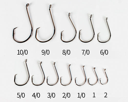 Barbed Offset Circle Hooks, Sizes 4 to 10/0 – product photo