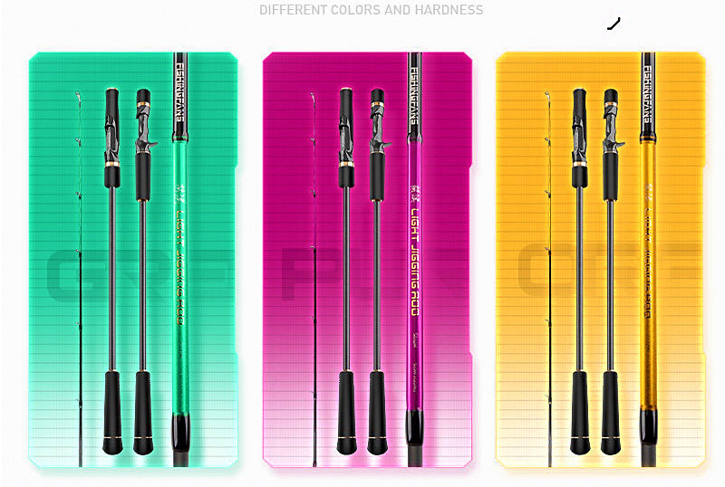 Slow Pitch Jigging Rod, 1.91 m (6 ft 3 in), 2-Pc Carbon – product photo