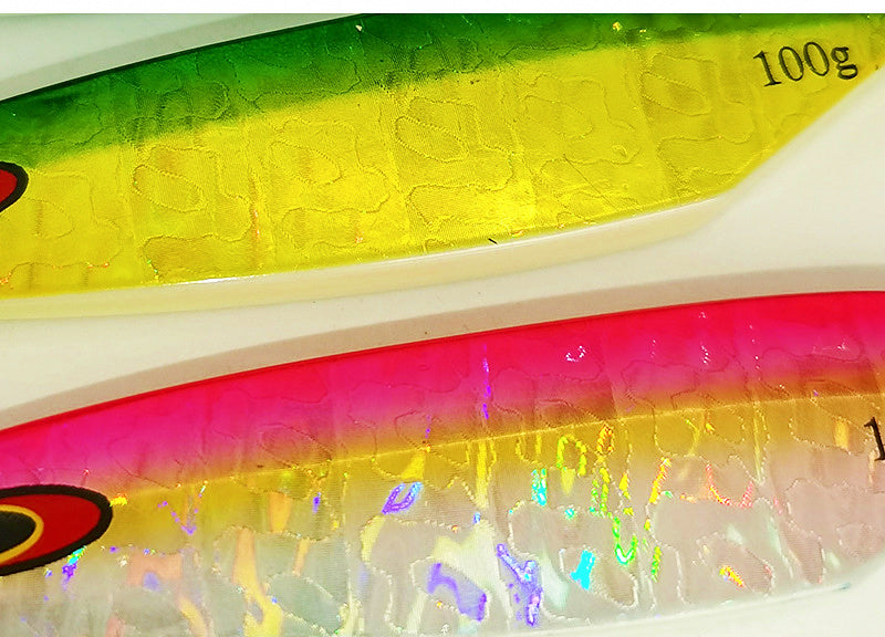 Asymmetric Glow Slow Pitch Jig, 100 g (3.5 oz) – product photo