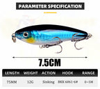Sinking Pencil Lure, 7.5 cm (3 in), 12 g (0.42 oz) – product photo