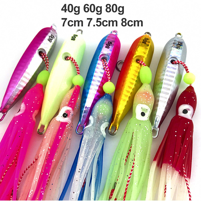 Slow Pitch Jig, 40–200 g (1.4–7.1 oz), Multiple Colors – product photo