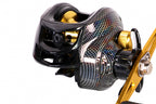 Round Baitcasting Reel, Magnetic Brake, Metal Spool – product photo