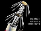 Glow Wood Shrimp Squid Jig, 10.5 cm (4.1 in), 6.4 g (0.23 oz) – product photo
