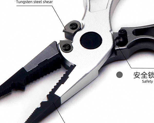 Stainless Steel Fishing Pliers, Eagle-Beak Hook Remover – product photo