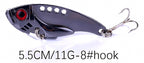 Black Sinking Metal VIB Vibration Lure, Long Cast – product photo