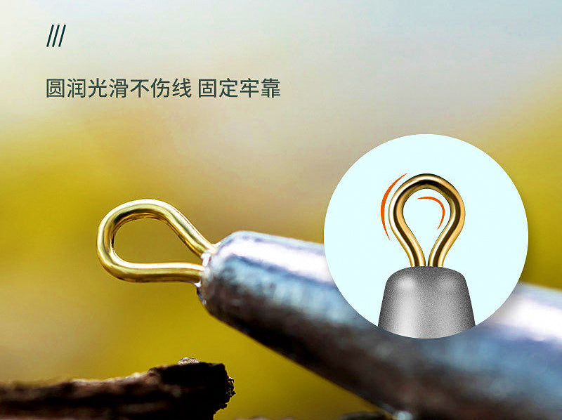 Willow Leaf Lead Sinker with Ring, 0.35–7.05 oz (10–200 g) – product photo