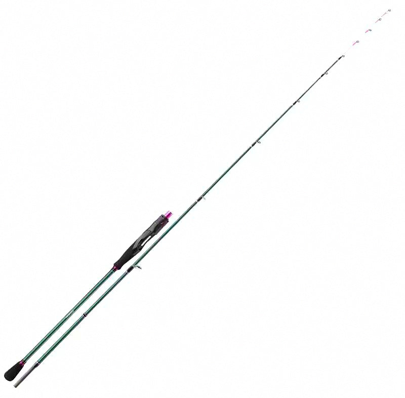Squid Fishing Rod, 1.68 m (5.5 ft), 2-Piece Carbon, Fast Action – product photo