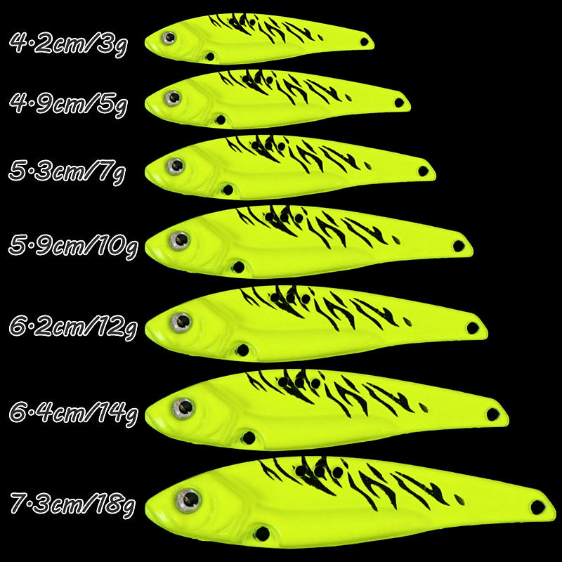 Zinc Alloy VIB Blade Bait, 3–18 g (0.11–0.63 oz) – product photo