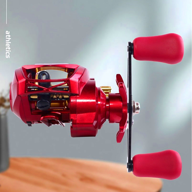 Red Gold Baitcasting Reel 7.2:1, 6+1 BB, Left/Right Hand – product photo