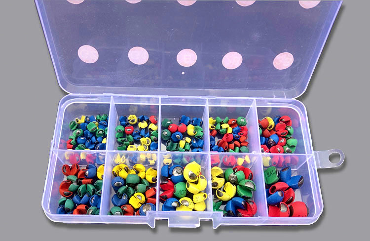 Split Shot Sinker Box Set, Pinch-On Weights – product photo