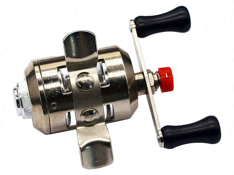 Mini Metal Drum Reel for Micro Jigging and Ice Fishing – product photo
